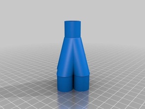 meine angepasste customizer Modell rocket cluster transition factory Fahrzeuge 3d print model - Mito3D
