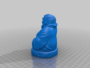 buddha hulk sculture 3d print model - Mito3D