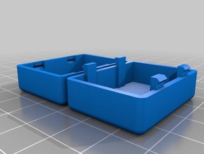 my customized housing 2 small circuits diy 3d print model - Mito3D