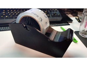 50mm ambalaj bant dağıtıcı ofis iş ortamına uygun olmayan 3d print model - Mito3D