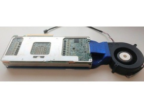 intel xeon phi co-processore x100 fan schede di unico e compatto doppio ingegneria 3d print model - Mito3D