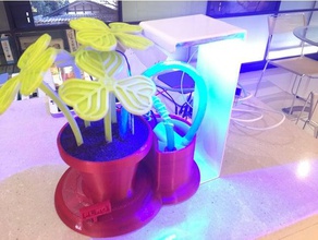 potted tank pump 3d printing 3d print model - Mito3D