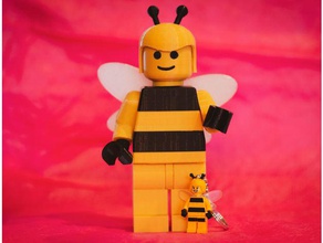 lego géantes de l'abeille 3d l'impression 3d print model - Mito3D