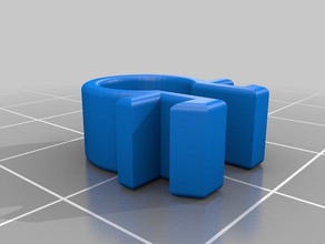 2020 kablo klipsi yuvarlak elektronik 3d print model - Mito3D