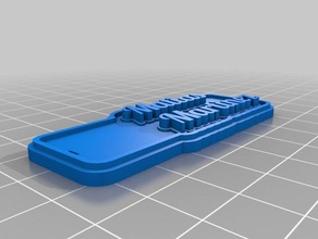 matias martinez Anahtarlık özelleştirilmiş 3d print model - Mito3D
