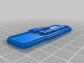 silvia fernandez Schlüsselanhänger angepasst 3d print model - Mito3D