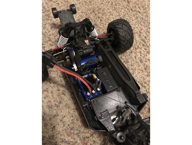 o jato de conversão rc veículos 33 e-jato nirto traxxas 3D print model - Mito3D