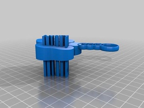copy paw key chain 3d printing 3d print model - Mito3D