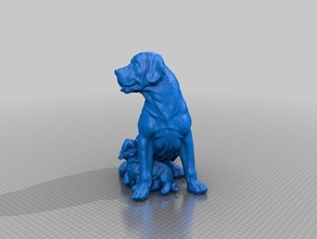 blake perro 3d de la impresora extrusoras 3d print model - Mito3D