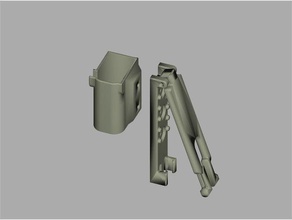airsoft velocidad cargador funda de kydex juguete juego accesorios Bbs 6mm adjunto para cinturón revista la 3d print model - Mito3D