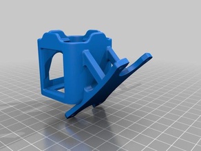 cherrycraft la resistencia de montaje gopro 3d impresión 45 º De grados 3d print model - Mito3D