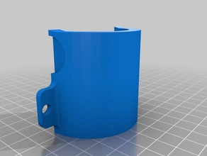 air compressor fan shroud robotics 3d print model - Mito3D