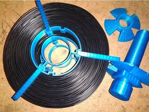 séparables bobine de greg filament la russie 3d l'imprimante accessoires 3d print model - Mito3D