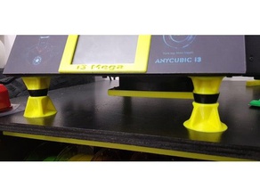 i3mega pies de extensión 3d la impresora accesorios anycubici3mega 3d print model - Mito3D