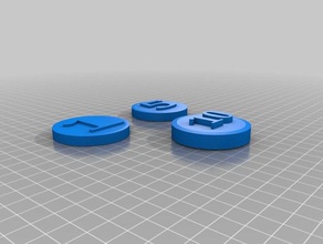 generic coins 3d printing 3d print model - Mito3D