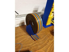 Flachbild-Kabel stand - Elektronik Kabel-Halter Draht Halter 3d print model - Mito3D