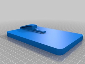 box-fan Füßen pad steht diy fan Füße filter Luftreiniger stand 3d print model - Mito3D