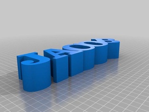 jacob heykeller özelleştirilmiş 3d print model - Mito3D