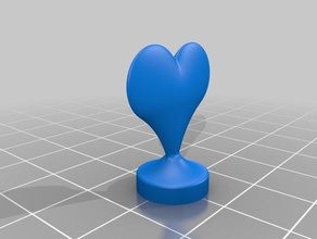 hearts cardgamesymbol toys 3d print model - Mito3D