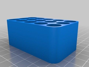 meu personalizados tubo eppendorf titular aprendizagem 3d print model - Mito3D