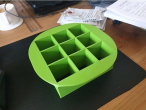 Erde-block-maker outdoor Garten clogs cube Sämlinge Boden-cube maker 3d print model - Mito3D