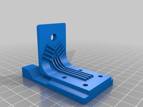 sensor de luz suporte montagem 3d impressão difração óptica pasco scientific física 3d print model - Mito3D