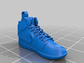 nike air jordan modello di scarpe le scansioni repliche sneaker 3d print model - Mito3D