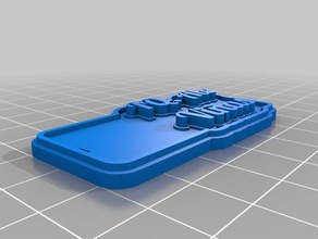 iq ale vi&ntildeas Schlüsselanhänger angepasst 3d print model - Mito3D