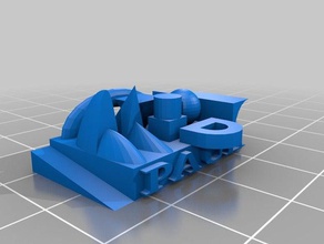 mini blocco di prova 3d la stampa test 3d print model - Mito3D