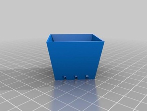 özel özelleştirilebilir saksı kase vazo benim açık bahçe 3d print model - Mito3D