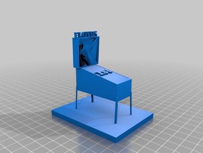 floyds pinball trofeo esculturas 3d print model - Mito3D