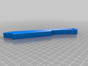 tablesaw pushstick machine tools woodworking 3d print model - Mito3D