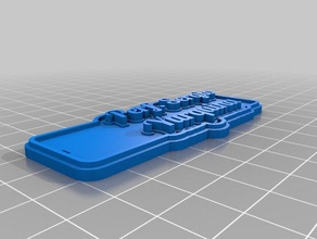 perf sergio yurquina keychains customized 3d print model - Mito3D