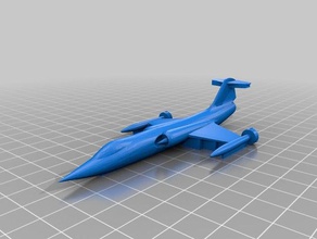 star fighter alliés de l'axe 3d l'impression 3d print model - Mito3D