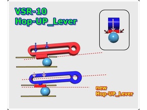 airsofttokyo marui vsr-10custom hop lever toys games 3d print model - Mito3D
