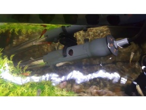 manyetik akvaryum kelepçe evcil hayvan balık tankı neodim 3d print model - Mito3D