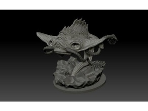 aboleth miniature creatures dd dungeons dragons monster 3d print model - Mito3D