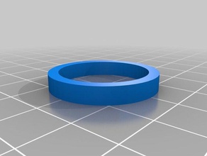 sealant cartridge cap o-ring diy 3d print model - Mito3D