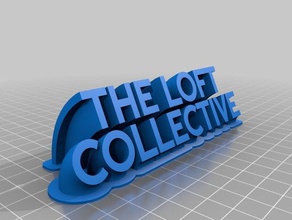 loft collective office customized 3d print model - Mito3D