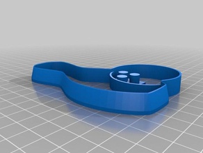 bowling cookie cutter 3d printing 3d print model - Mito3D