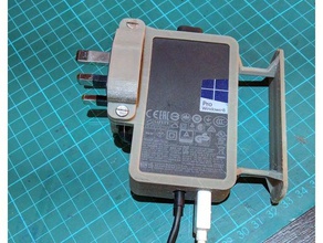 surface charger bundle uk computer cable pro 3 plug usb 3d print model - Mito3D
