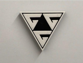 gedeone tombe logo magnete del frigorifero art brian lee omalley scott pilgrim 3d print model - Mito3D