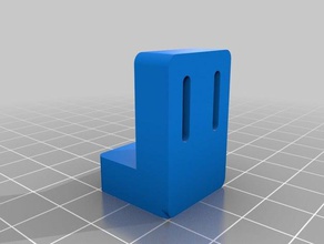 minha personalizado 8 suporte de nal curso espesor 3 d a impressora partes 3d print model - Mito3D