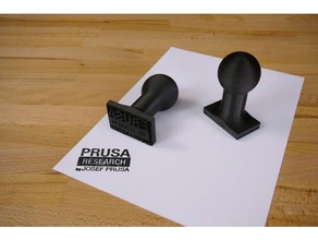 prusa investigación sello otros 3d print model - Mito3D