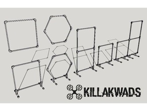 killakwads conducto grito de puerta proyecto deporte al aire libre diy el fpv racer racegate tinywhoop pequeño chillido 3d print model - Mito3D