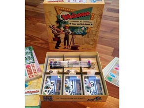 bem-vindo a sua casa perfeita organizador jogos boardgame boardgames embutimento insere jogo de tabuleiro inserir caixa 3d print model - Mito3D