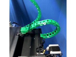 bed chain mount back 3d printer parts cr-10 3d print model - Mito3D
