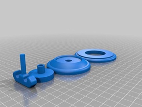 twist style doorbell props 3d print model - Mito3D