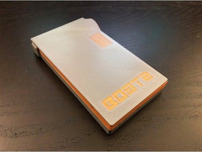 smart wallet sliding locking 3d printed v2 other 3d print model - Mito3D