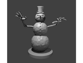 boneco de neve jogos 3d print model - Mito3D